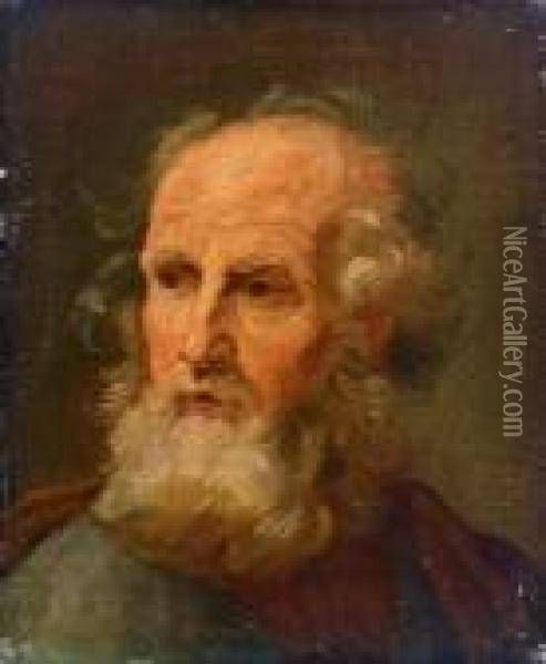 Ritratto Di Uomo Con Barba Oil Painting - Benedetto Luti