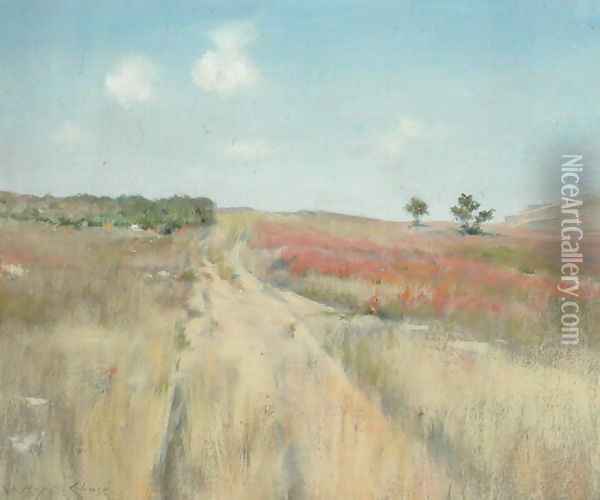Shinnecock Hills 2 Oil Painting - William Merritt Chase