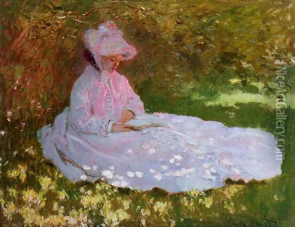 The Reader Oil Painting - Claude Oscar Monet
