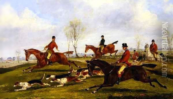 Hunting Scene 3 Oil Painting - Henry Thomas Alken