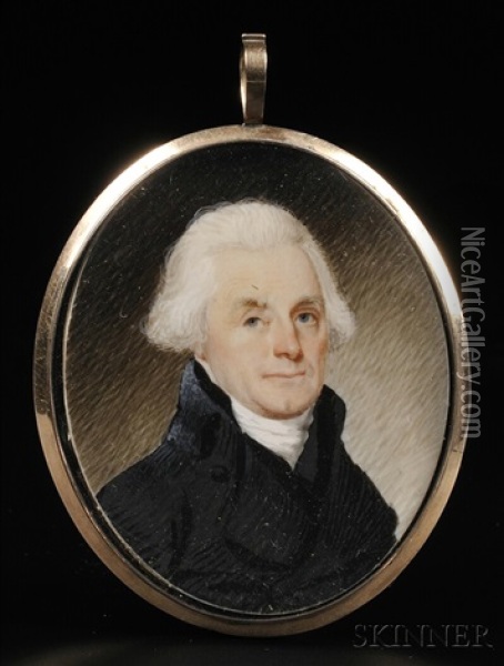 Portrait Miniature Of Thomas Jefferson Oil Painting - Robert Field