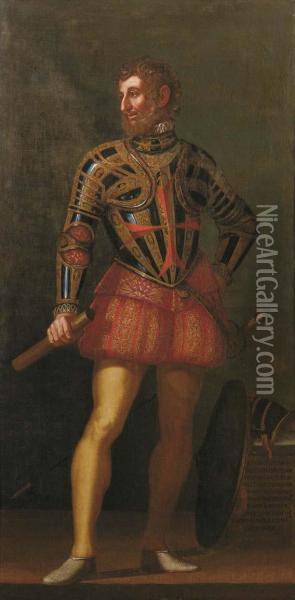 Ritratto Di Giuseppe Corsini Oil Painting - Domenico Brusasorzi
