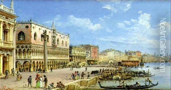 Venice Oil Painting - Giovanni Grubas
