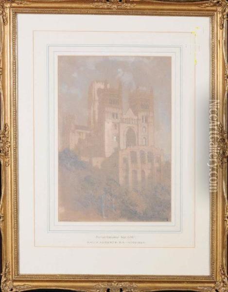 Durham Cathedral Oil Painting - David Roberts