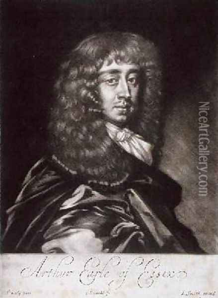Arthur Capel 1631-83 Earl of Essex Oil Painting - Sir Peter Lely