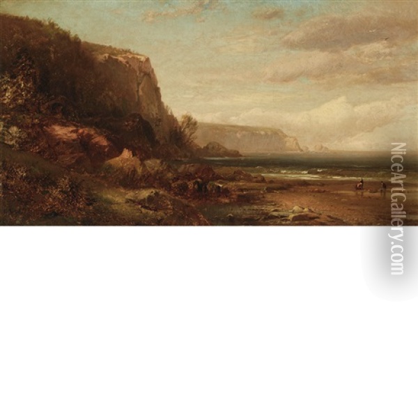 Grand Manan I Oil Painting - William M. Hart