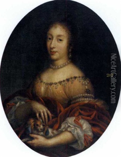 Henriette-anne Of England Oil Painting - Pierre Mignard the Elder