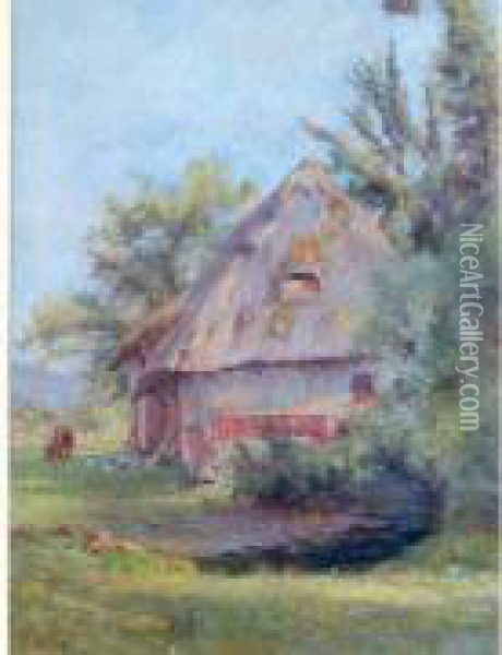  Paysage Champetre  Oil Painting - Paul Alfred Colin
