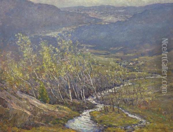 The South Wind, Early Spring Oil Painting - Cullen Yates