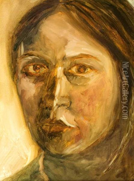 Portrait Of A Woman Oil Painting - Catherine Davis