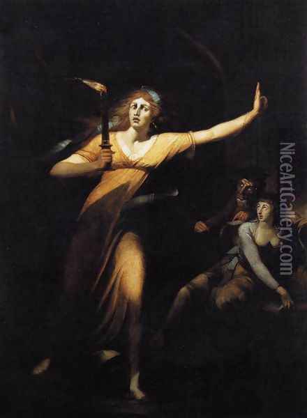 Lady Macbeth 1784 Oil Painting - Johann Henry Fuseli