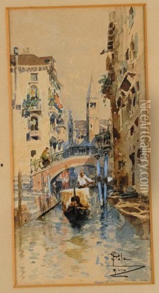 Venezia Oil Painting - Paolo Sala