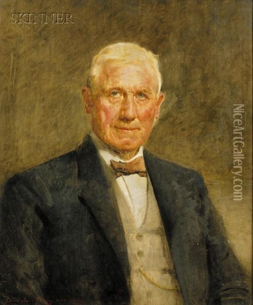 Portrait Of Gustuveus Pierpont Davis Oil Painting - Charles Noel Flagg