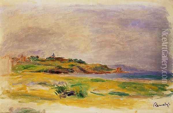 Cagnes Landscape 2 Oil Painting - Pierre Auguste Renoir