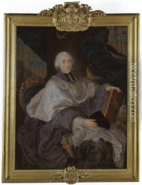 Raymond De Durfort, Erzbischof Von Besancon Oil Painting - Jean Valade