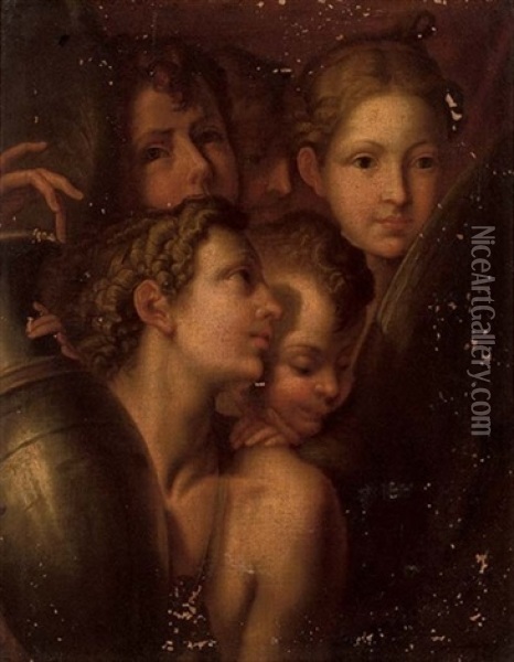 The Madonna Of The Long Neck Oil Painting -  Parmigianino