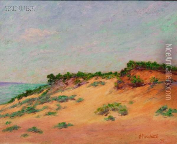 On The Sand Dunes Oil Painting - Francis Abel William Armstrong