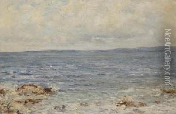 The Ayrshire Coast Oil Painting - Joseph Henderson