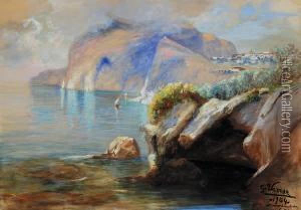 Capri Oil Painting - Gerelamo Varese