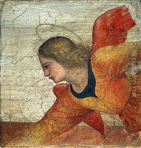 Angel Oil Painting - Bernardino Luini