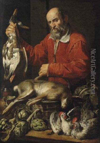 The Gamedealer Oil Painting - Frans Snyders