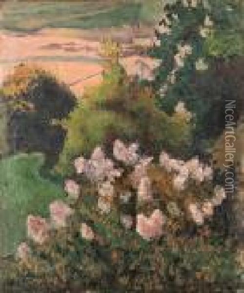 Paysage Saint-briac Oil Painting - Emile Bernard