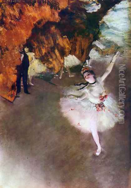 The Primaballerina Oil Painting - Edgar Degas