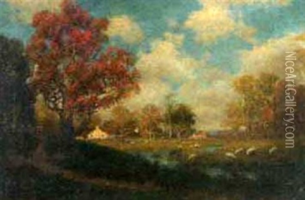 October Oil Painting - Julian Onderdonk