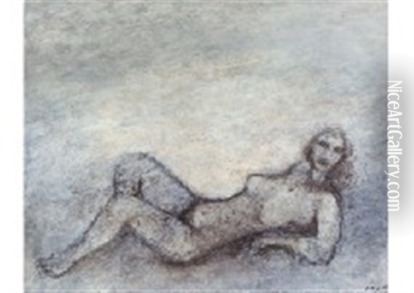 Nude Oil Painting - Kotaro Migishi