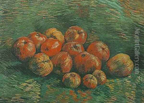 Still Life With Apples Oil Painting - Vincent Van Gogh