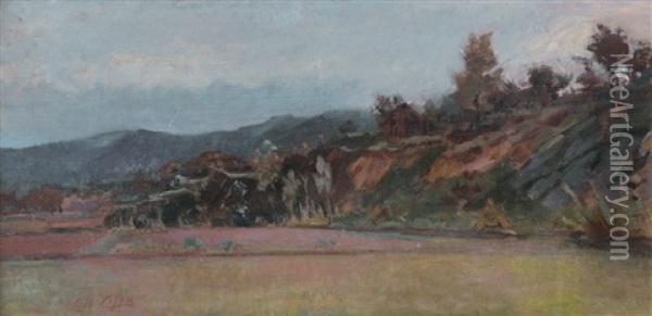 Paesaggio Oil Painting - Giovanni Battista Costa
