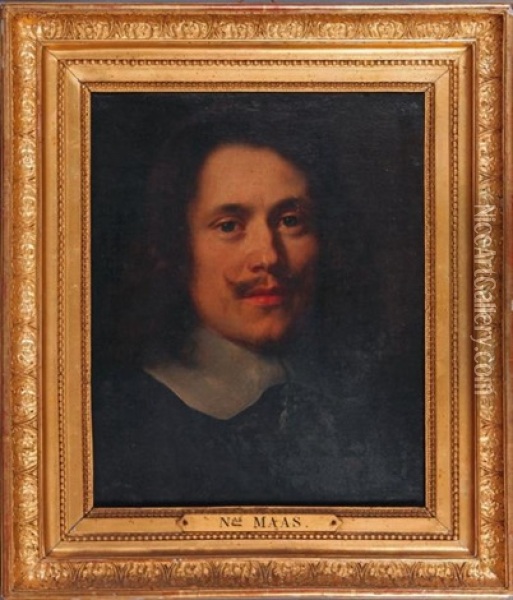 Portrait D'homme Oil Painting - Lorenzo Lippi