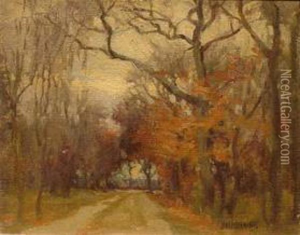 Country Road Oil Painting - Louis Frederick Berneker