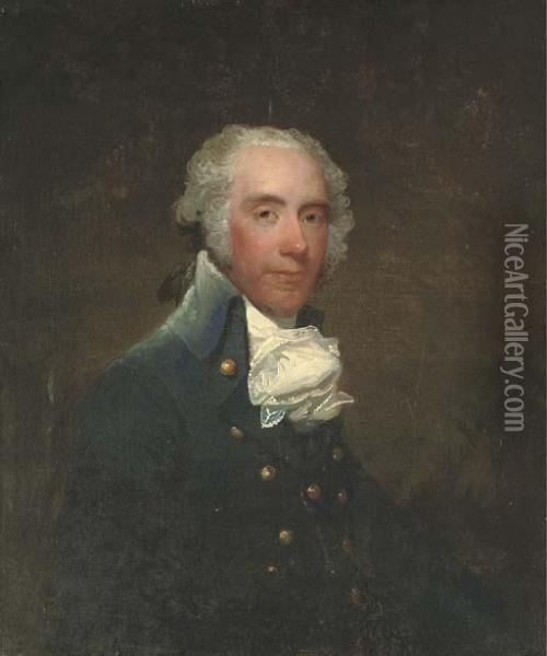 Portrait Of George Grierson Oil Painting - Gilbert Stuart