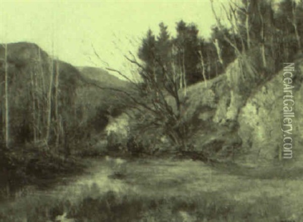 Landscape Oil Painting - Robert Crannell Minor