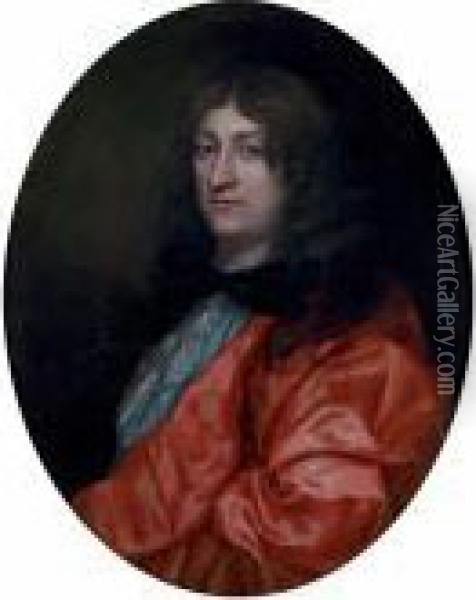 Portrait Presume Du Prince De Creiully Oil Painting - Sebastian Bourdon