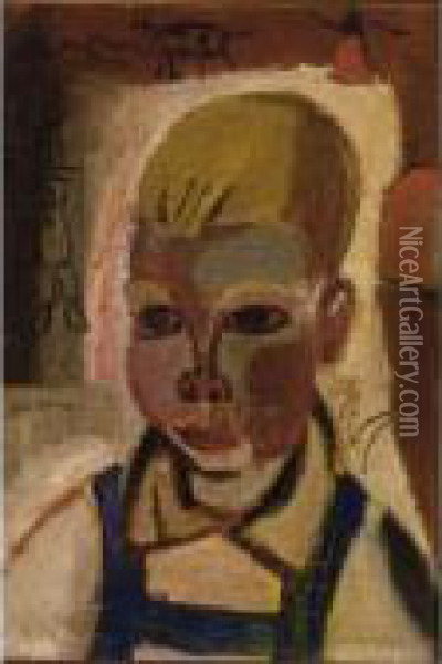Le Gamin Oil Painting - Gustave De Smet