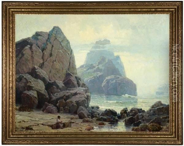 Oregon's Grey Coast Oil Painting - Jack Wilkinson Smith