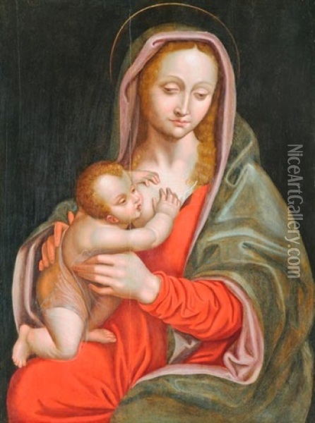 Maria A Gyermek Jezussal Oil Painting -  Giampietrino