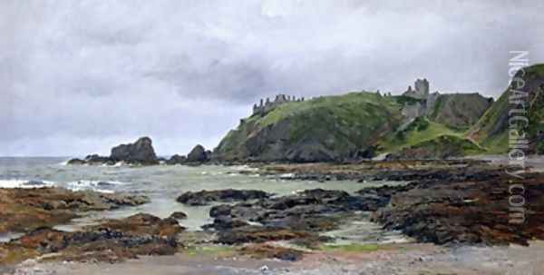Dunottar Castle Oil Painting - William Ewart Lockhart