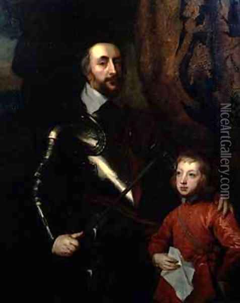 Portrait of Thomas Howard Oil Painting - Sir Anthony Van Dyck