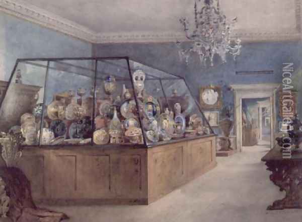 Marlbrough House: Second Room Oil Painting - William Linnaeus Casey