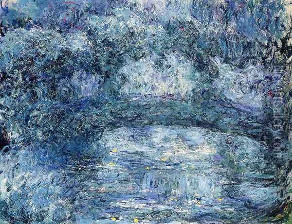 The Japanese Bridge IV Oil Painting - Claude Oscar Monet