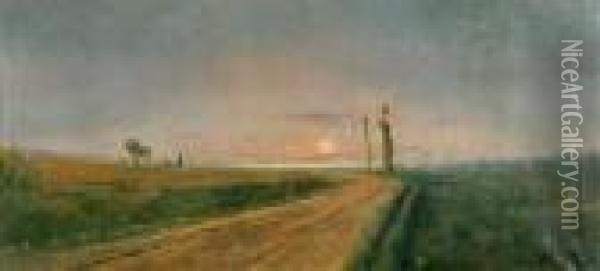 Paisaje Rural. Oil Painting - Eliseu Meifren i Roig