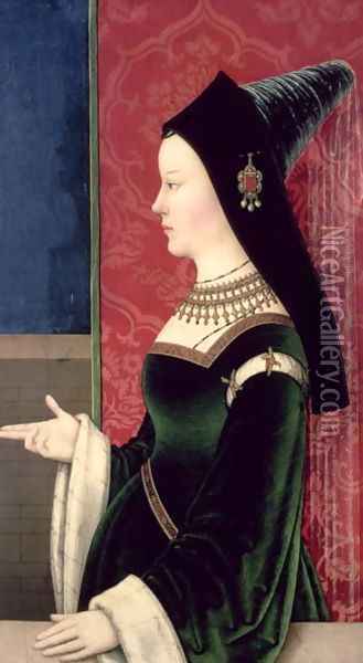 Maria of Burgundy 1458-1482 Oil Painting - Niclas Reiser