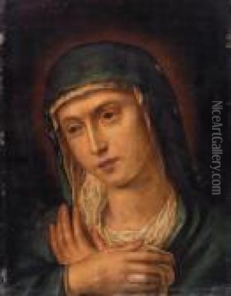 The Virgin Of Sorrows Oil Painting - Willem Key