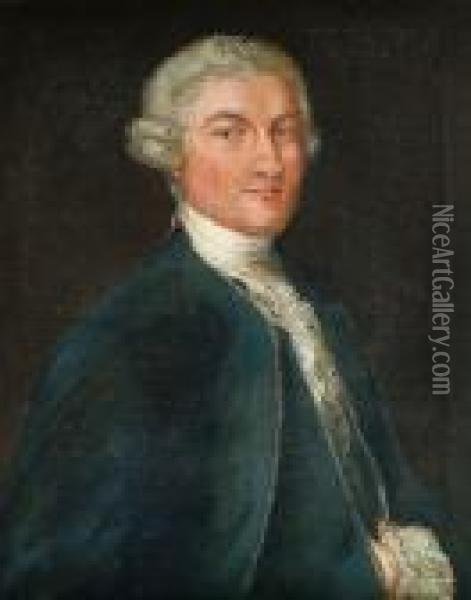 Portrait Of John Parker, 1st Lord Borington Of Saltram, 1734-1788 Oil Painting - Sir Joshua Reynolds