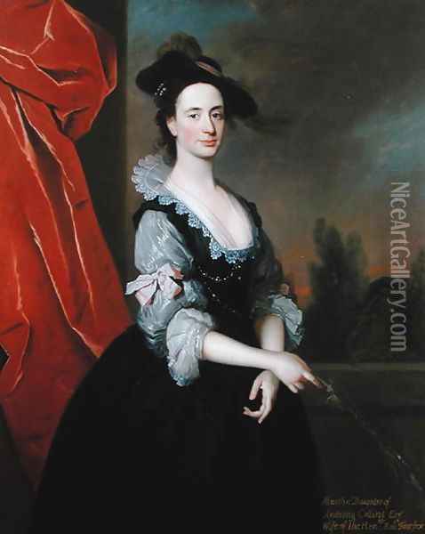 Martha d.1743 Oil Painting - Allan Ramsay