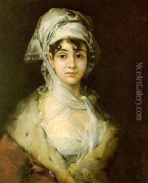 Antonia Zarate Oil Painting - Francisco De Goya y Lucientes