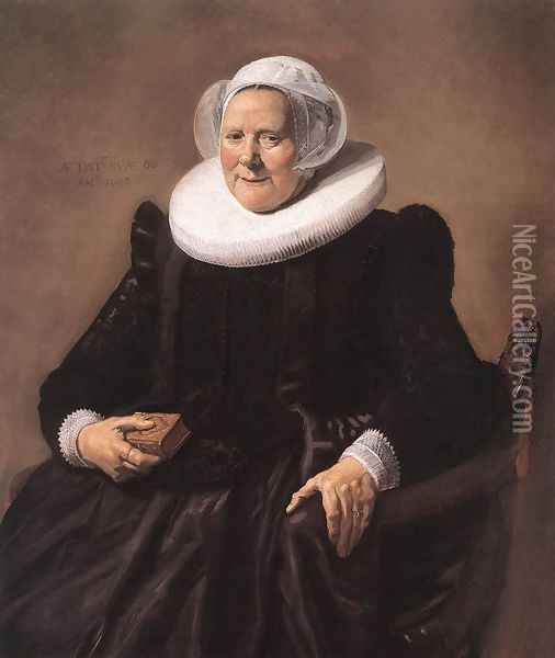 Portrait of a Seated Woman 1633 Oil Painting - Frans Hals